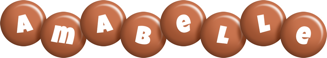 Amabelle candy-brown logo