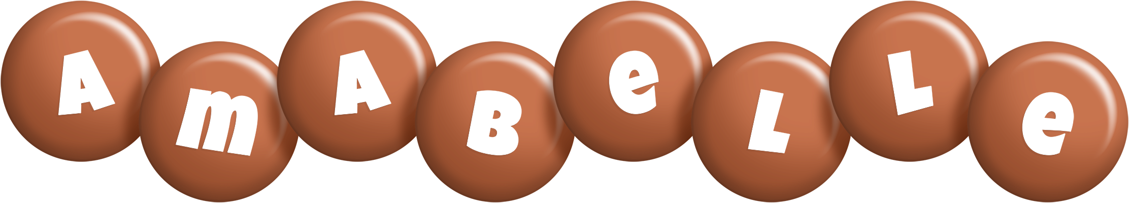 Amabelle candy-brown logo