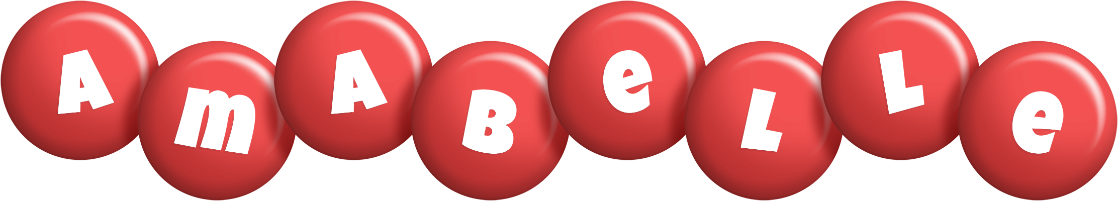 Amabelle candy-red logo