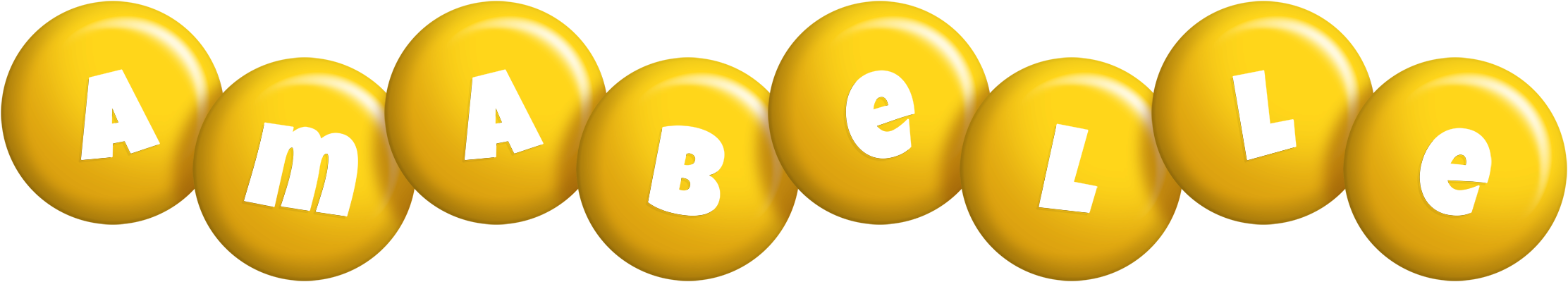 Amabelle candy-yellow logo
