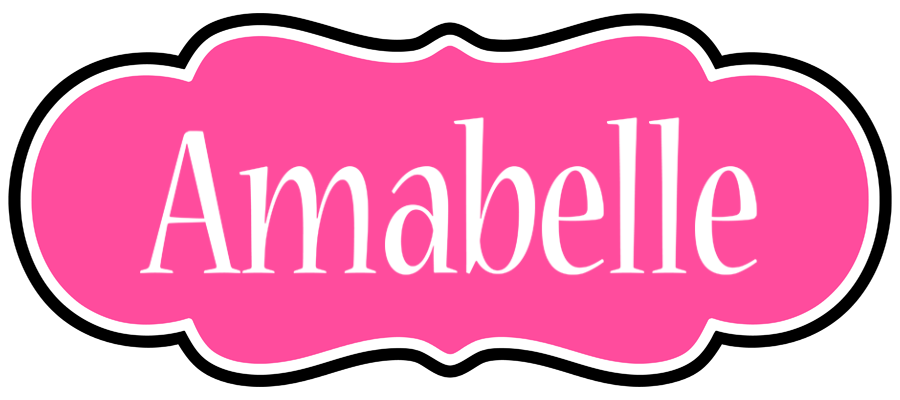 Amabelle invitation logo
