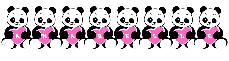 Amabelle love-panda logo