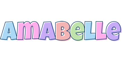 Amabelle pastel logo