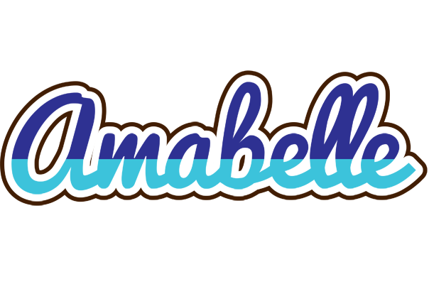 Amabelle raining logo