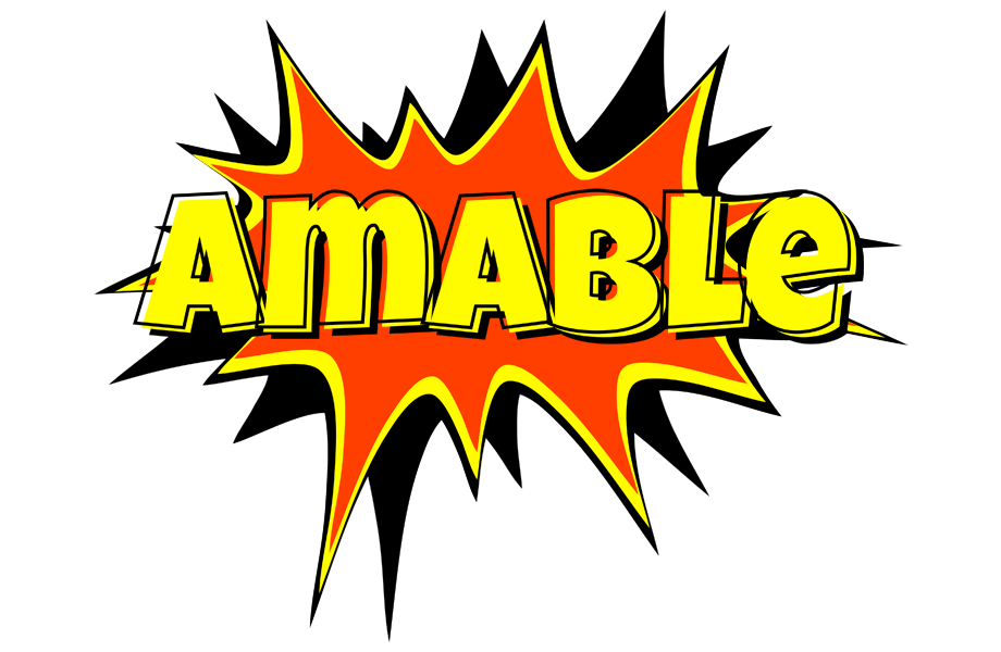 Amable bazinga logo