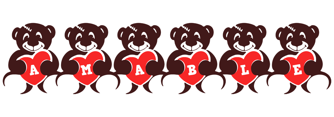 Amable bear logo