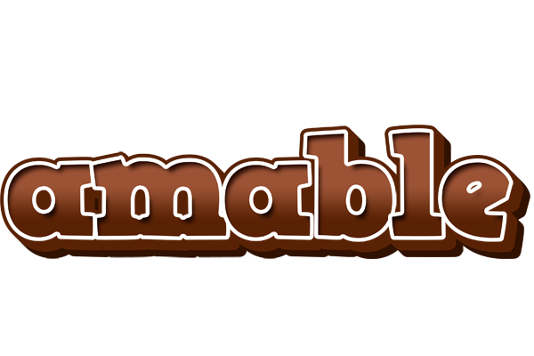 Amable brownie logo