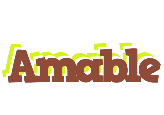 Amable caffeebar logo