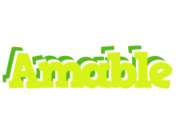 Amable citrus logo