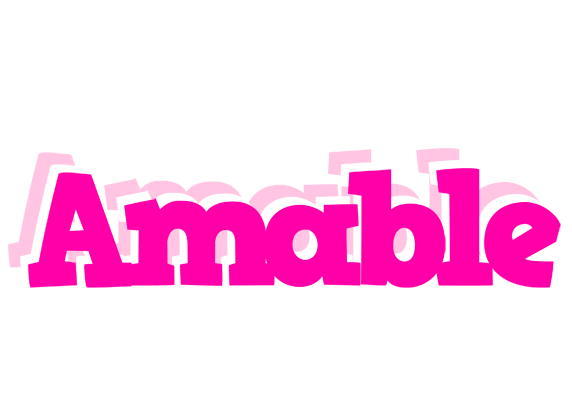 Amable dancing logo