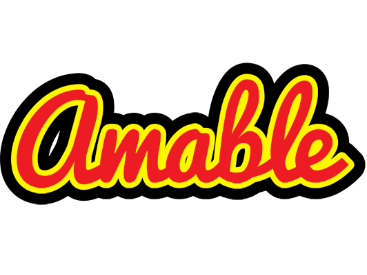 Amable fireman logo