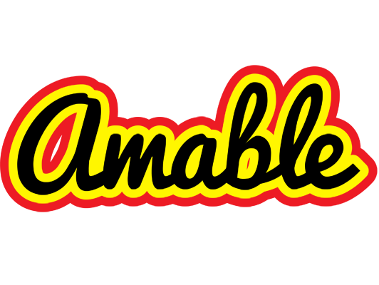 Amable flaming logo