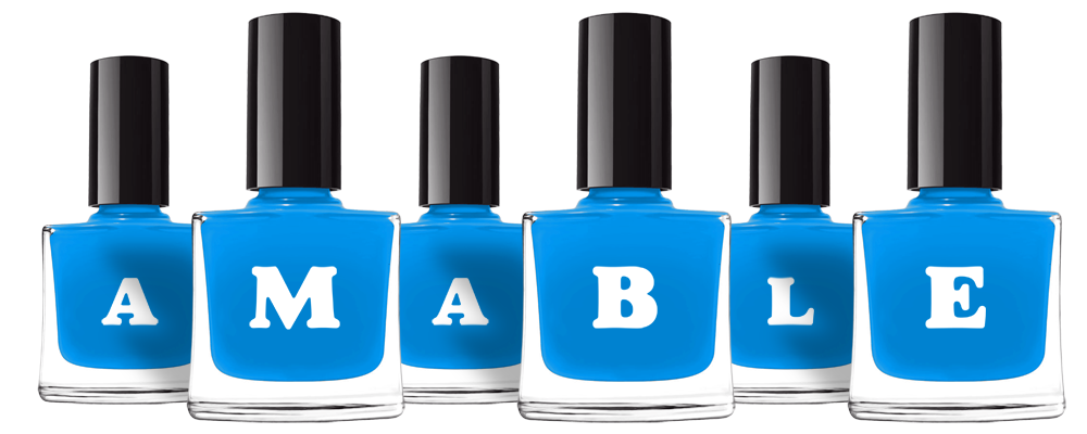 Amable glossy logo