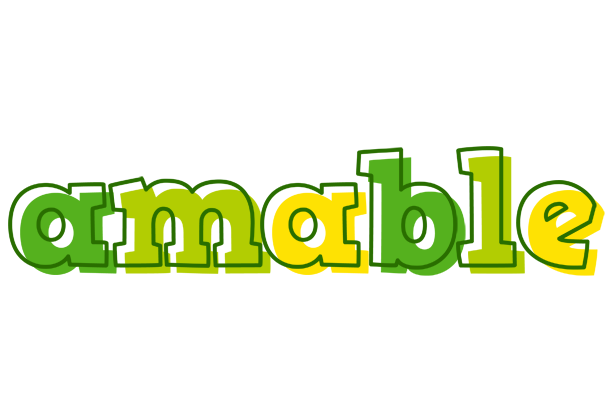 Amable juice logo