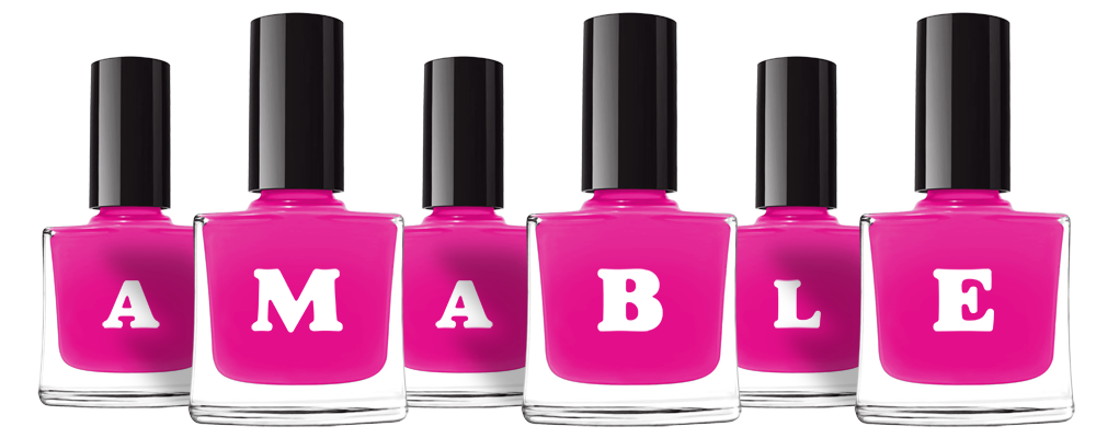 Amable nails logo
