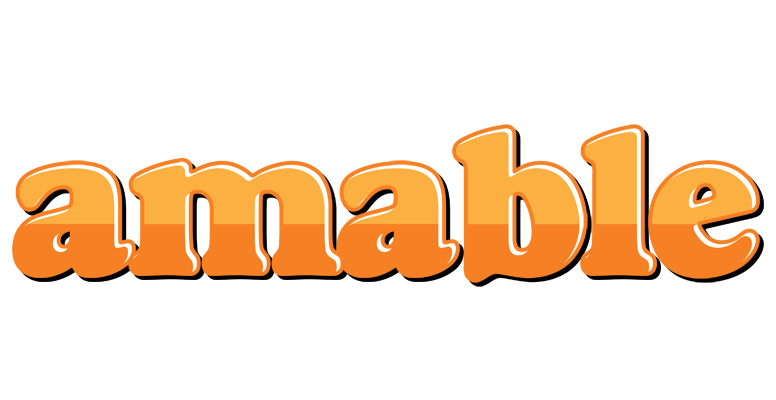 Amable orange logo