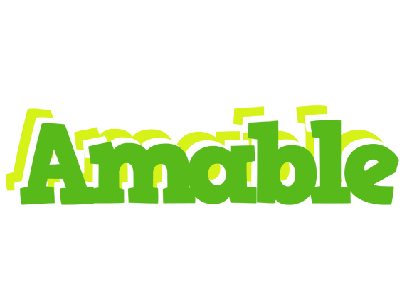Amable picnic logo