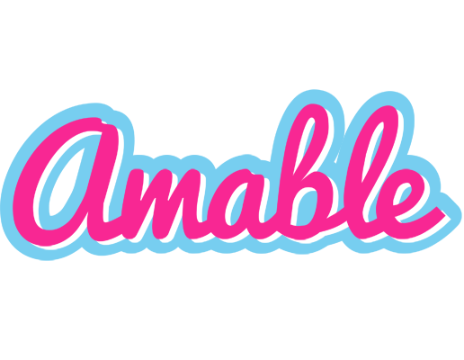 Amable popstar logo