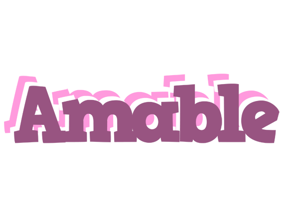Amable relaxing logo