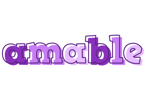 Amable sensual logo
