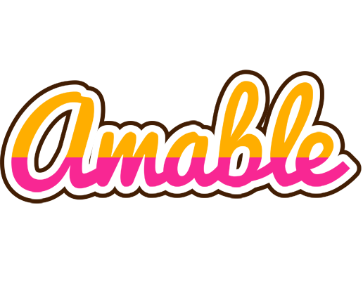 Amable smoothie logo