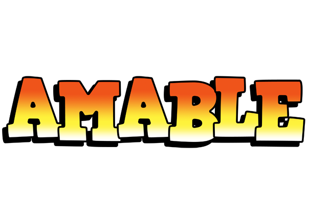 Amable sunset logo