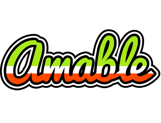 Amable superfun logo