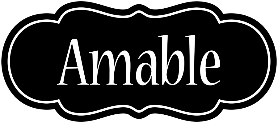 Amable welcome logo