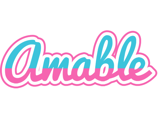 Amable woman logo
