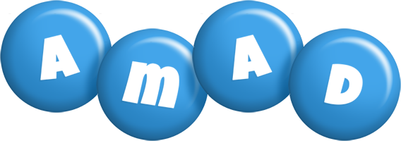 Amad candy-blue logo