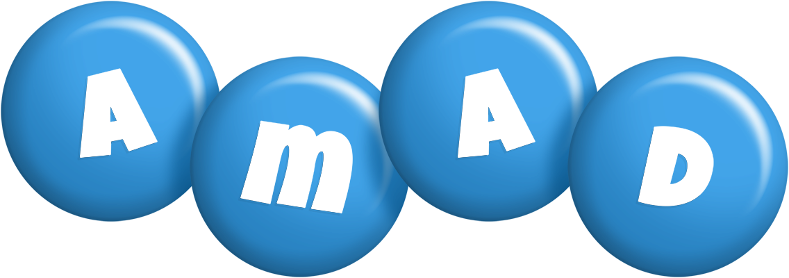 Amad candy-blue logo