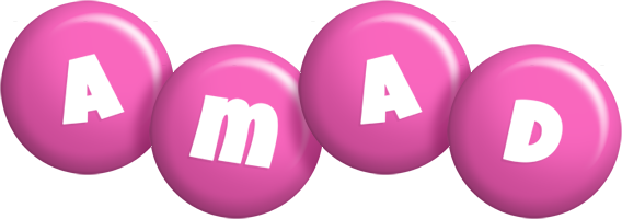 Amad candy-pink logo