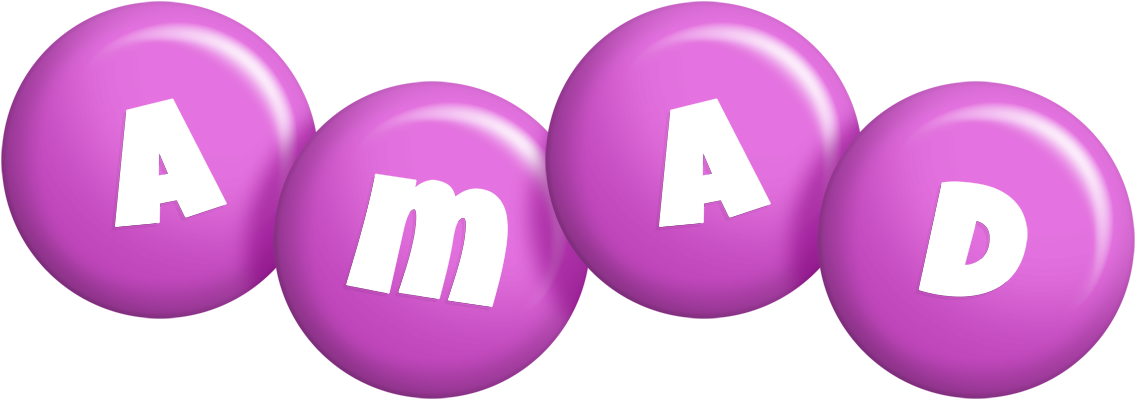 Amad candy-purple logo