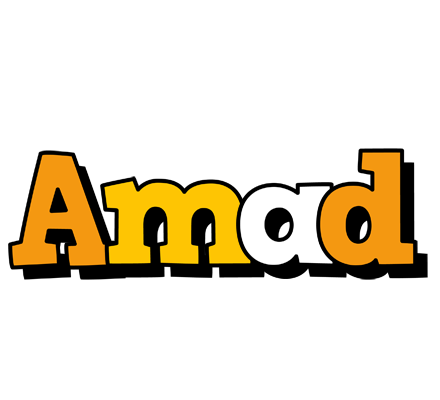 Amad cartoon logo