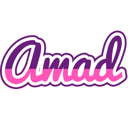 Amad cheerful logo
