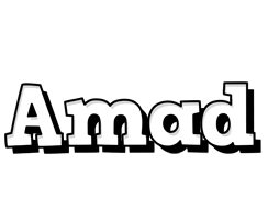 Amad snowing logo