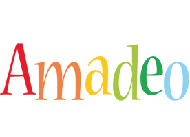 Amadeo birthday logo