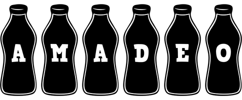 Amadeo bottle logo