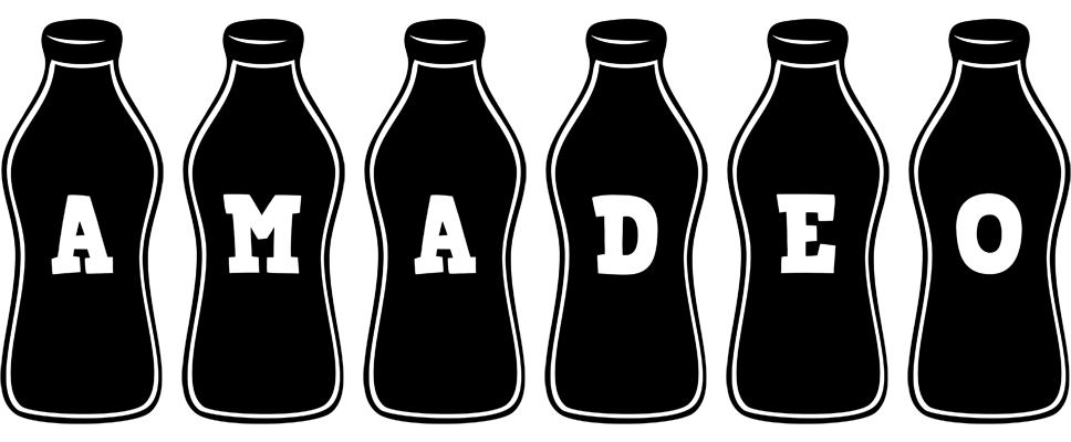 Amadeo bottle logo