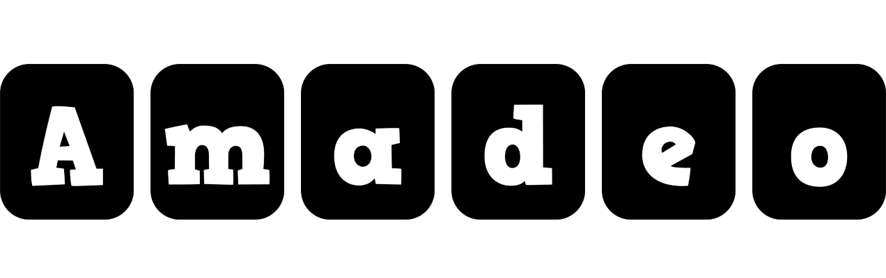 Amadeo box logo