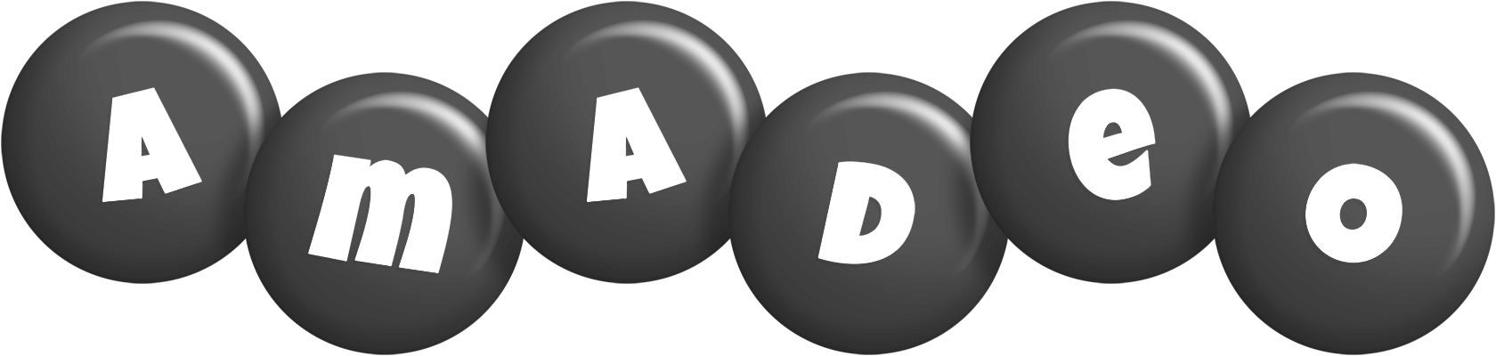 Amadeo candy-black logo