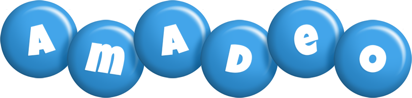 Amadeo candy-blue logo