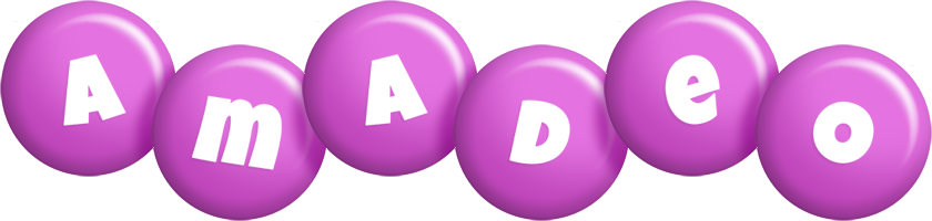 Amadeo candy-purple logo