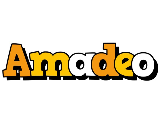 Amadeo cartoon logo