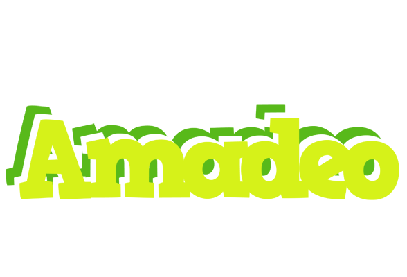Amadeo citrus logo