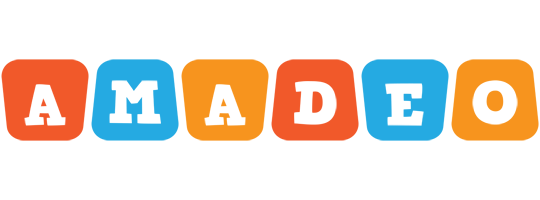 Amadeo comics logo