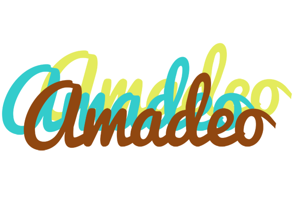 Amadeo cupcake logo