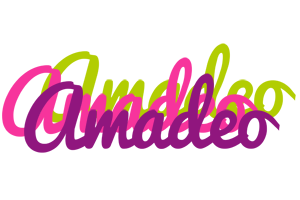 Amadeo flowers logo