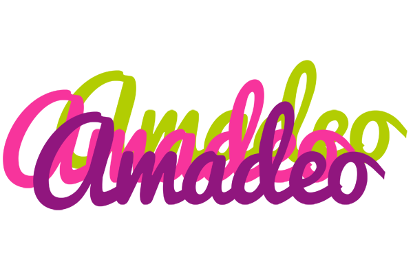 Amadeo flowers logo