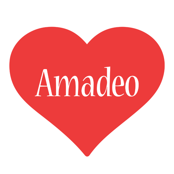 Amadeo love logo